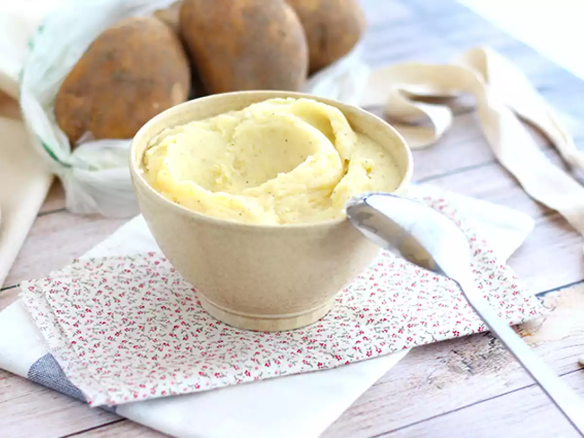 Puré de patatas cremoso casero - foto 3