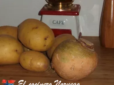 Puré de patatas y colinabo - foto 2