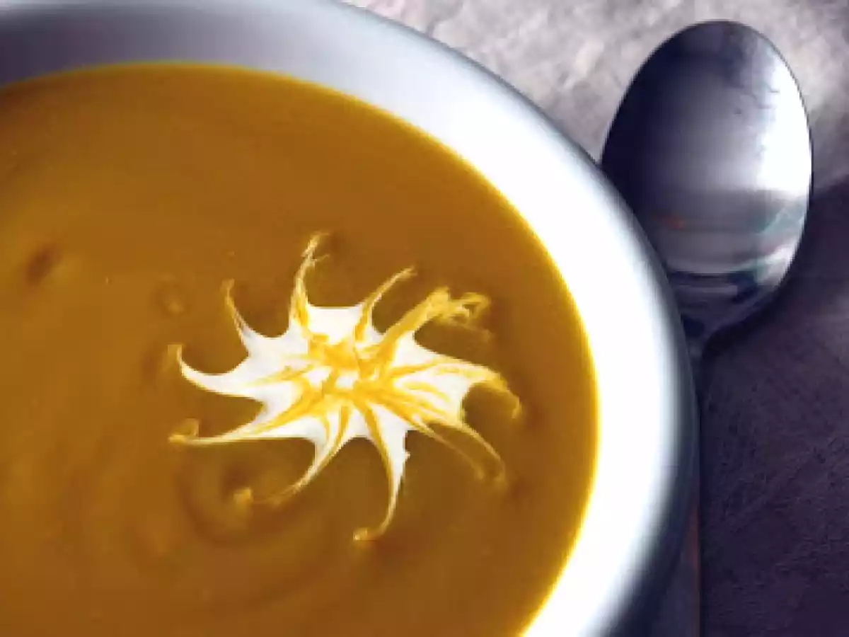 Puré de zanahoria, patata y judías verdes (con thermomix)