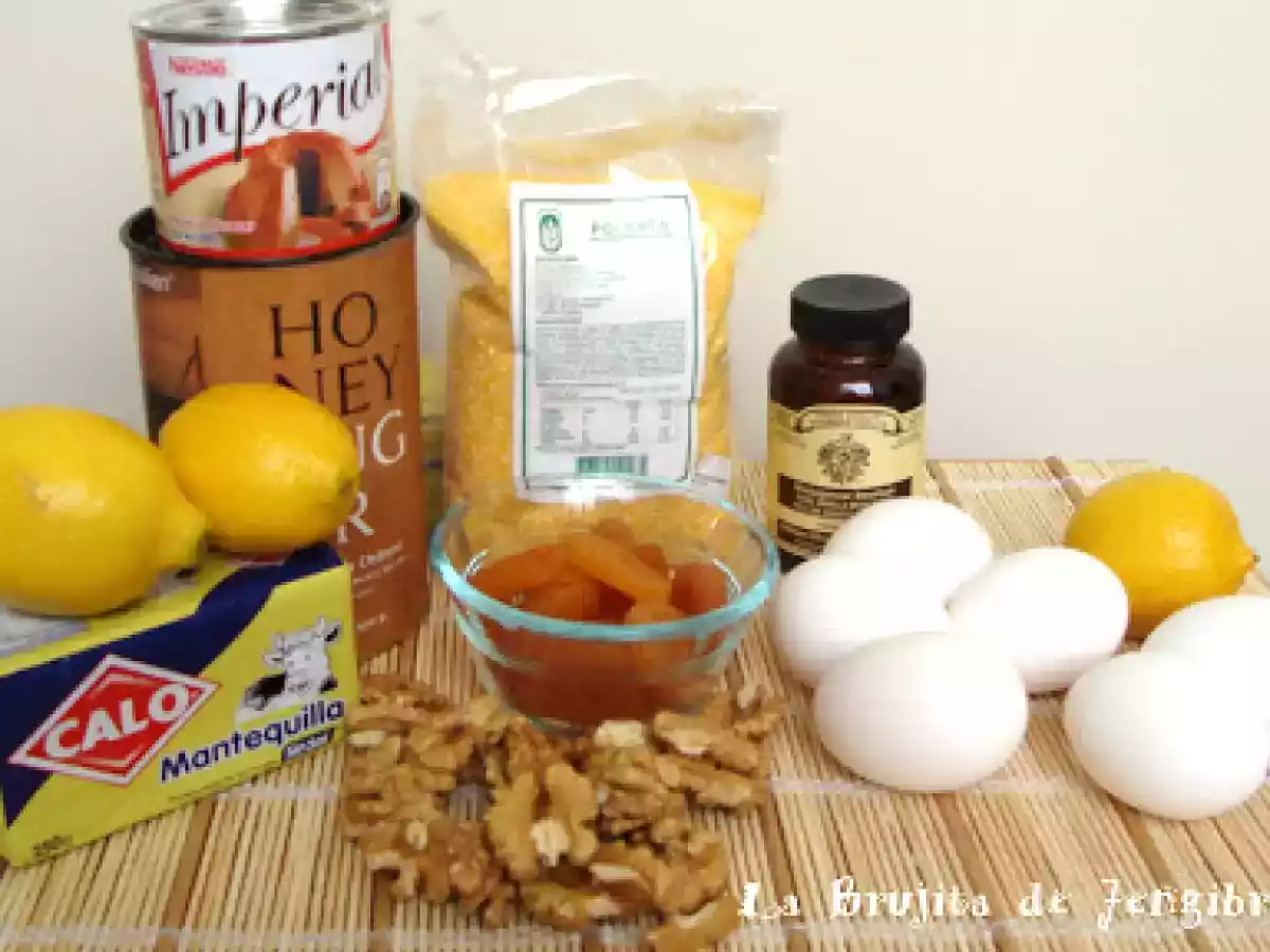 QUEQUE DE POLENTA CON MIEL EN POLVO Y BAÑO DE CÍTRICOS...UN HECHIZO INNOVADOR!!! - foto 12