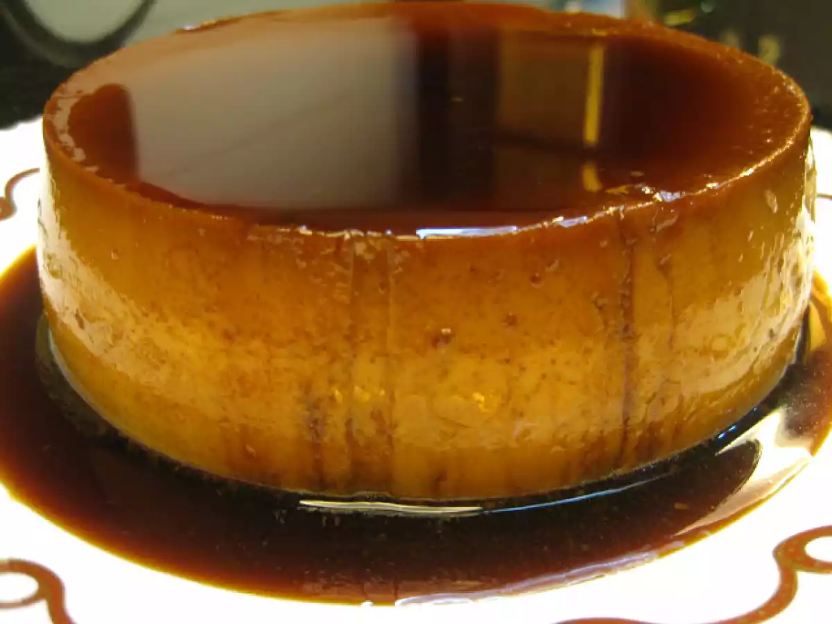 Quesillo de coco y dulce de leche