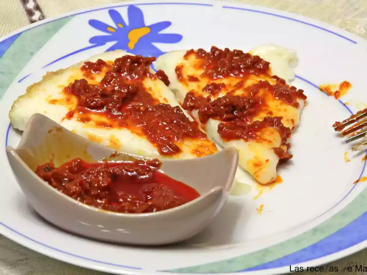 Queso asado con mojo