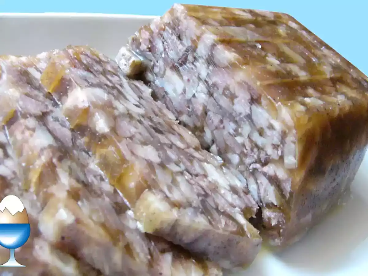 Queso de cabeza de cerdo al oporto