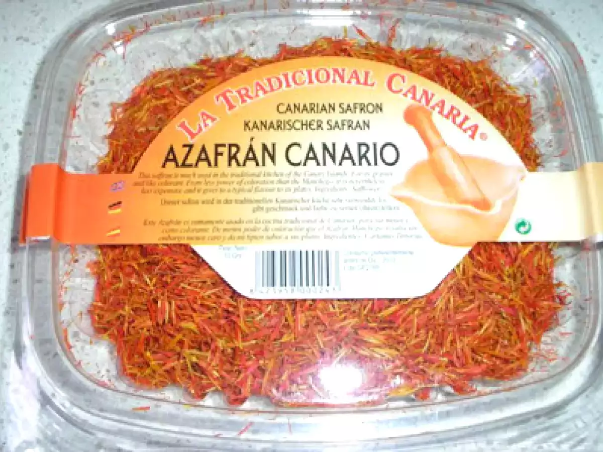 Queso de cabra con mojo de azafran - foto 2