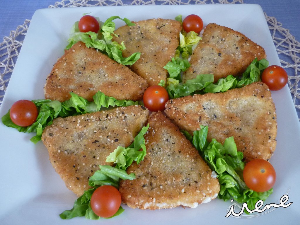 Queso manchego frito Receta Petitchef