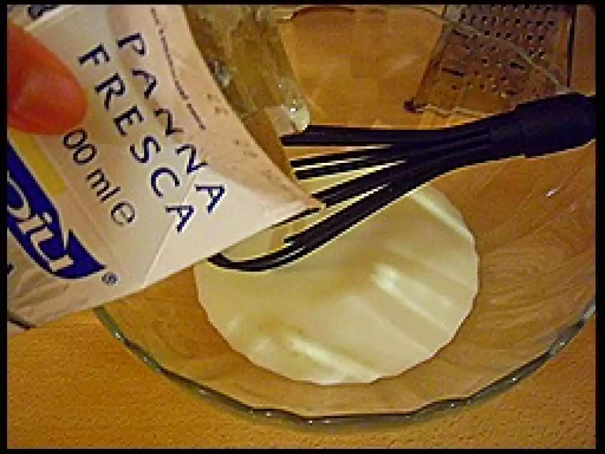 Quiche con flores del calabacín y langostinos - foto 5