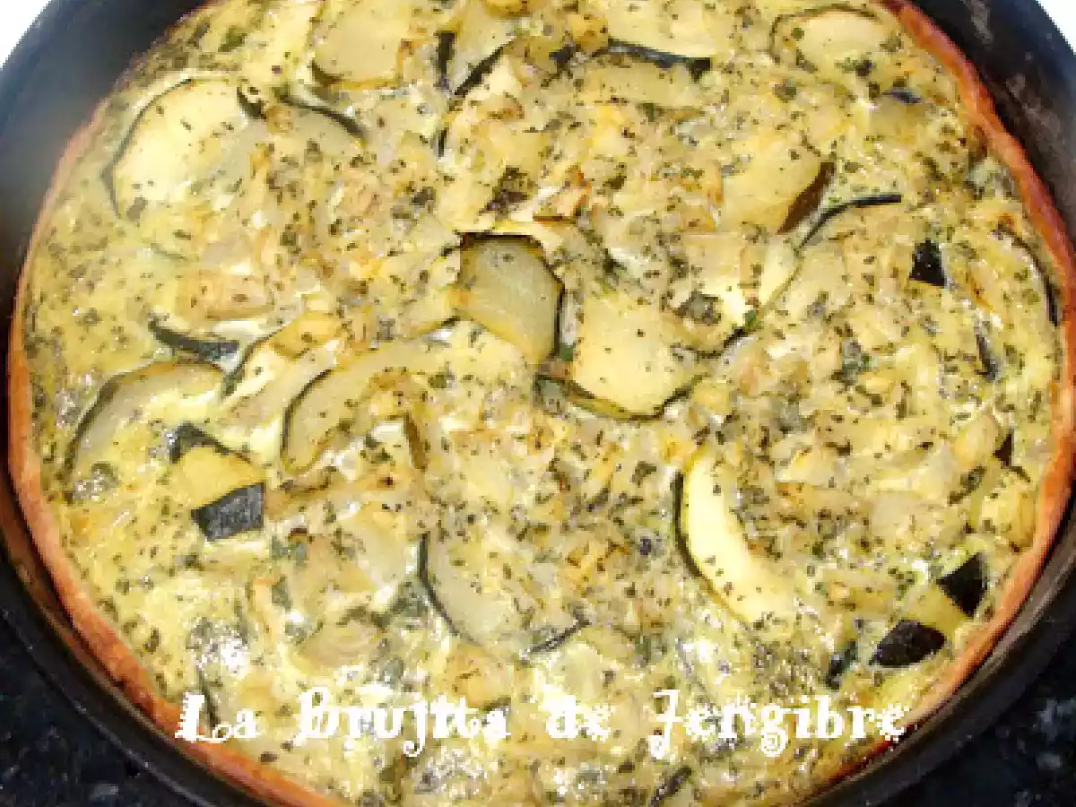 QUICHE DE ALCACHOFAS Y ZAPALLITOS ITALIANOS...UN EMBRUJO FRANCÉS!!! - foto 2