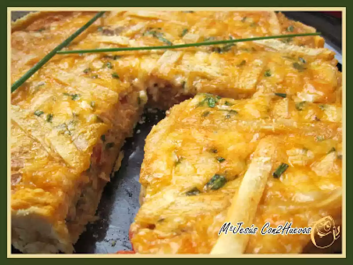 QUICHE DE ATÚN Y SETAS - foto 2