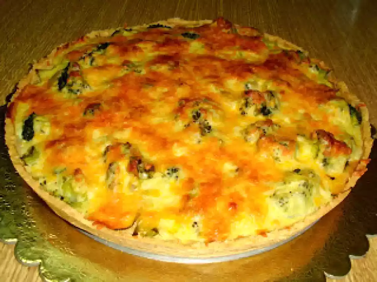 QUICHE DE BRÓCOLI