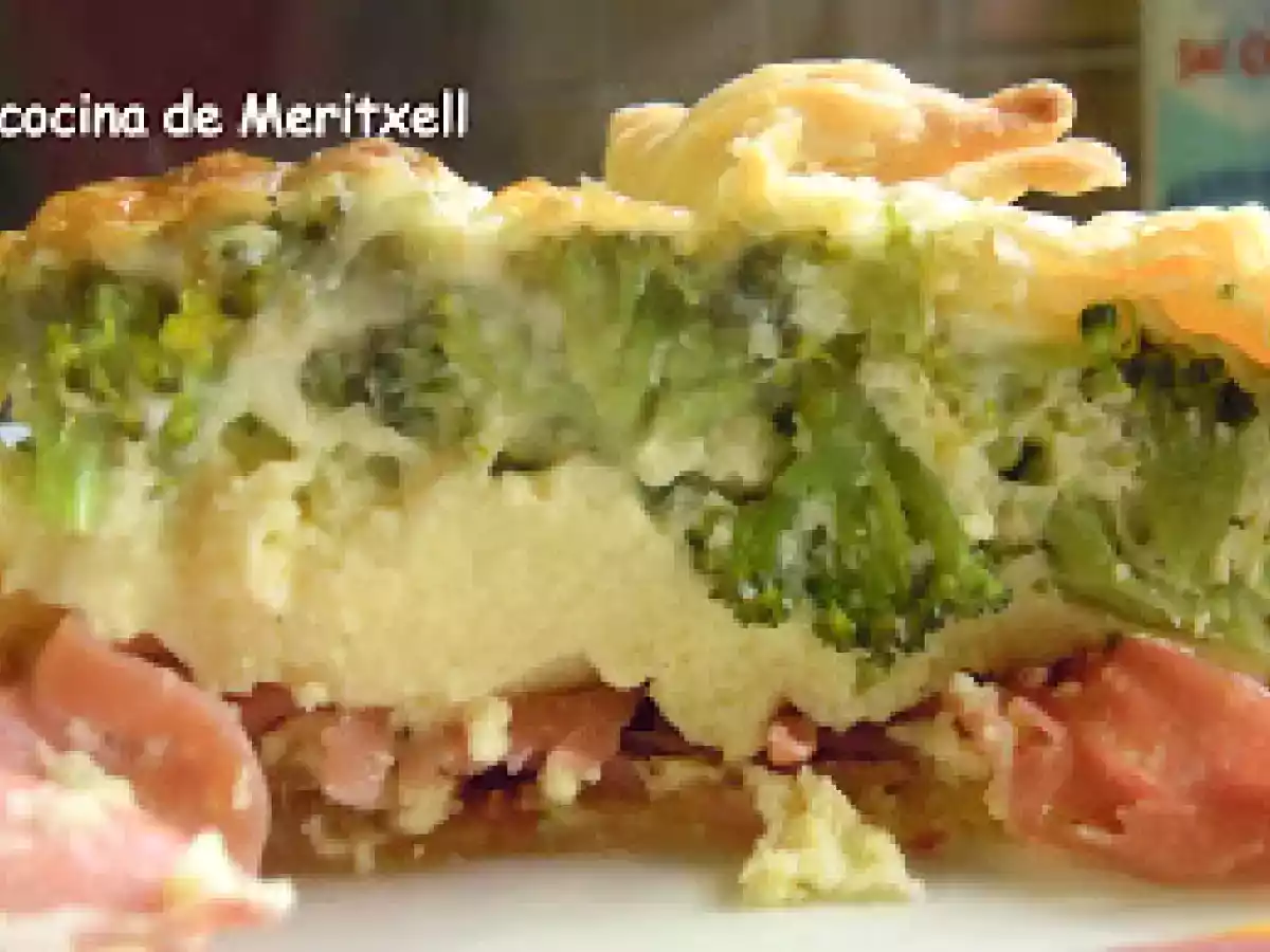 Quiche de brocolí al queso - foto 3