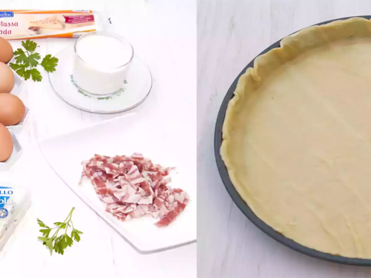 Quiche de caballa fresca con tomates - foto 2