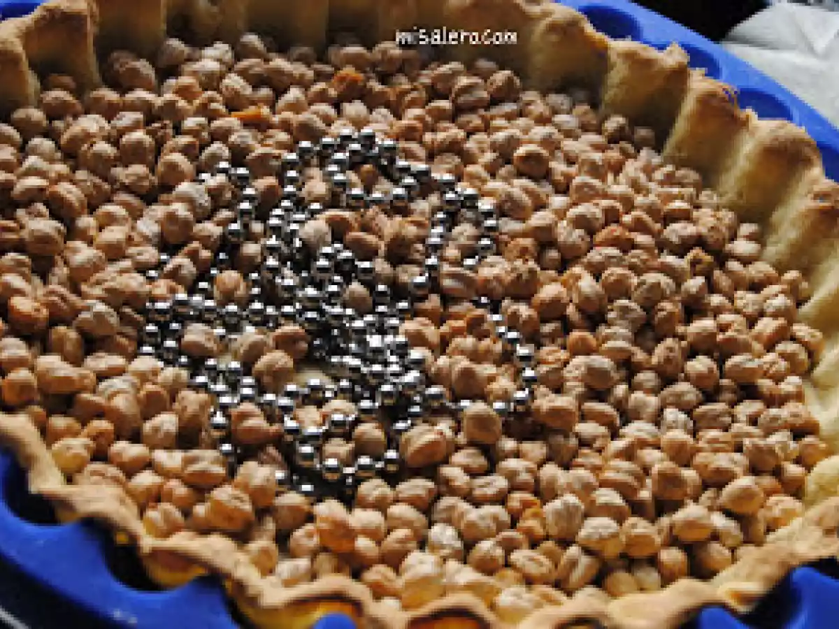 Quiche de calabacines, queso y cebolla - foto 8