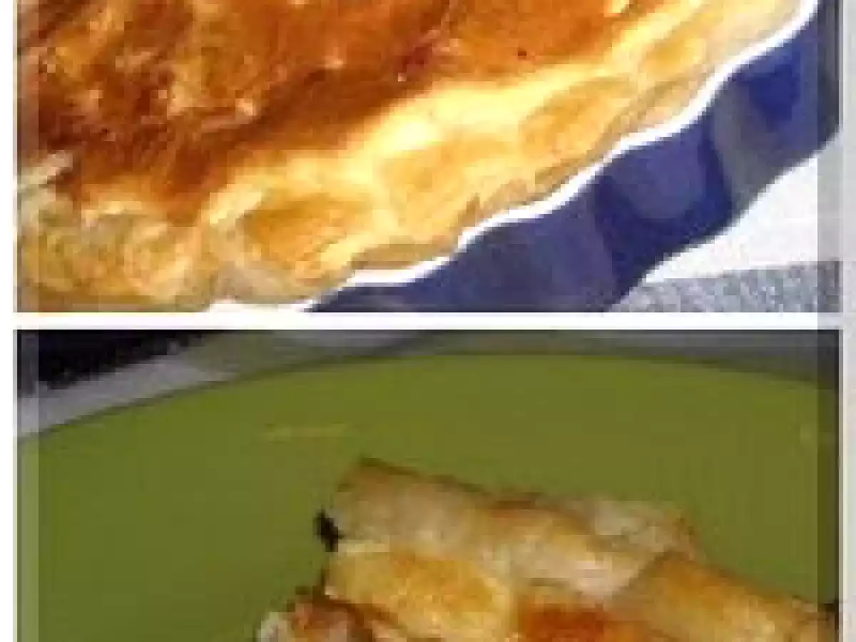 Quiche de champiñones y jamón