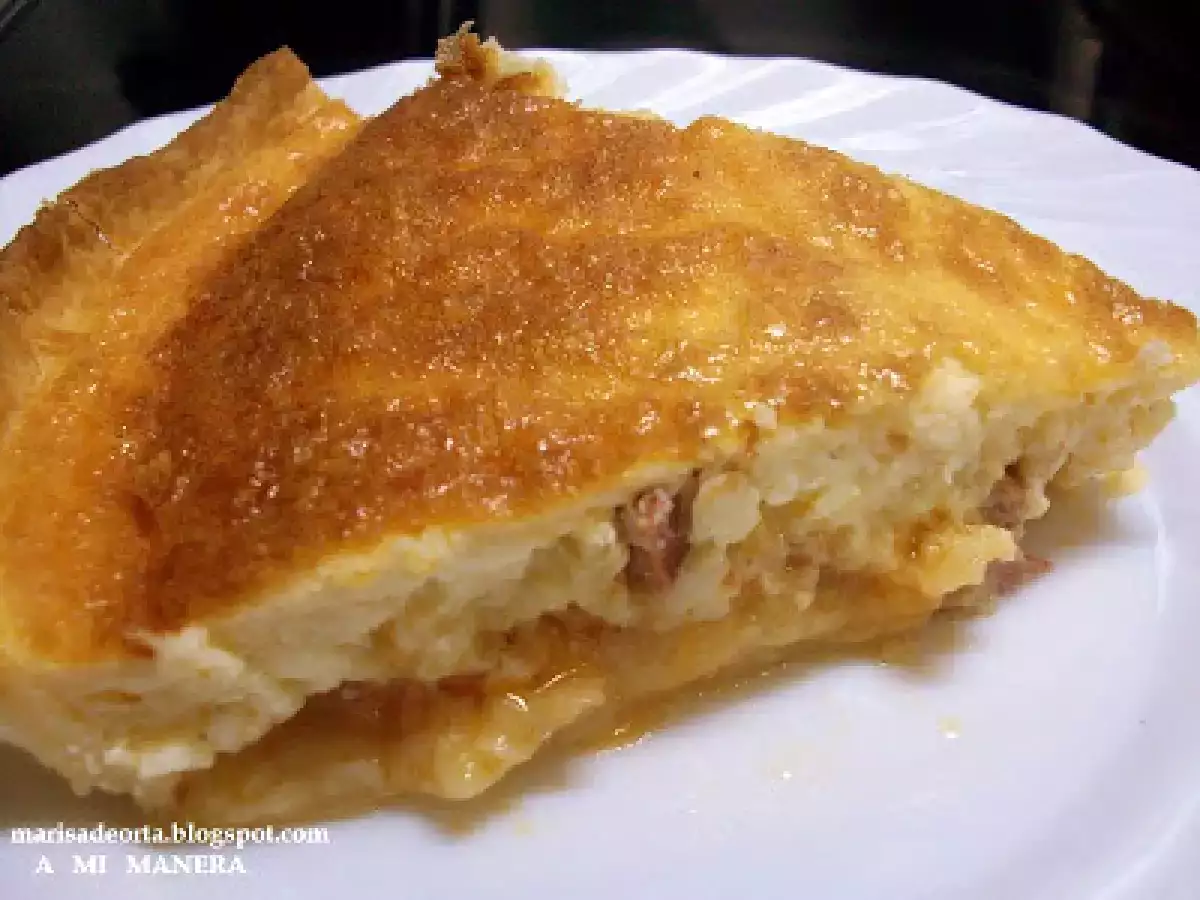 QUICHE DE CHORIZO Y JAMÓN YORK - foto 2