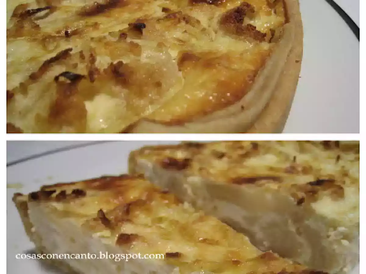 Quiche de coliflor