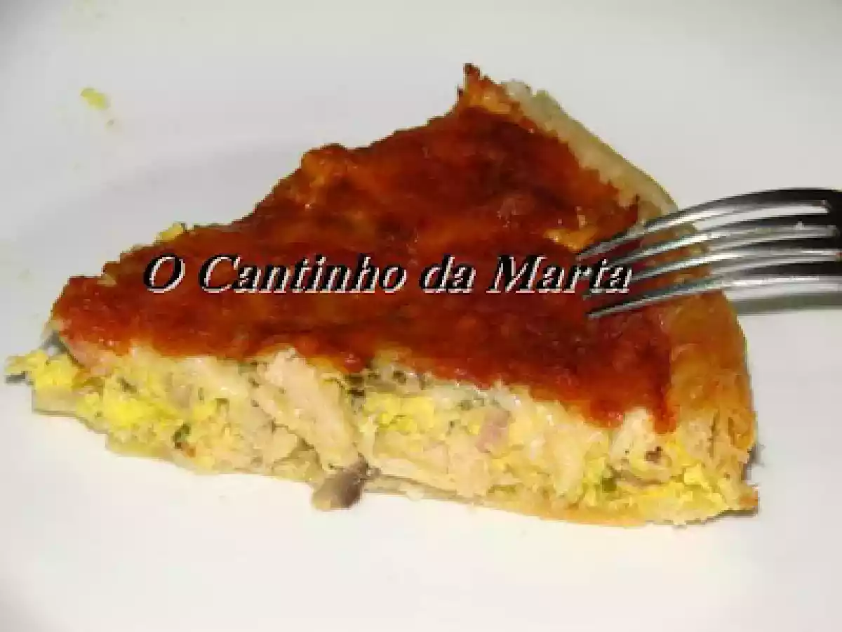 Quiche de Frango, Bacon e Cogumelos - foto 2