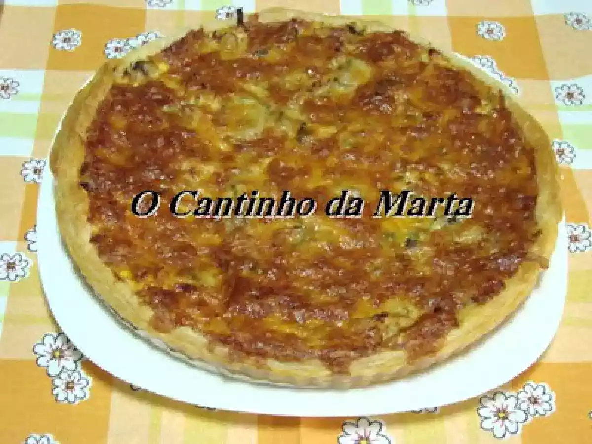 Quiche de Frango, Bacon e Cogumelos - foto 3
