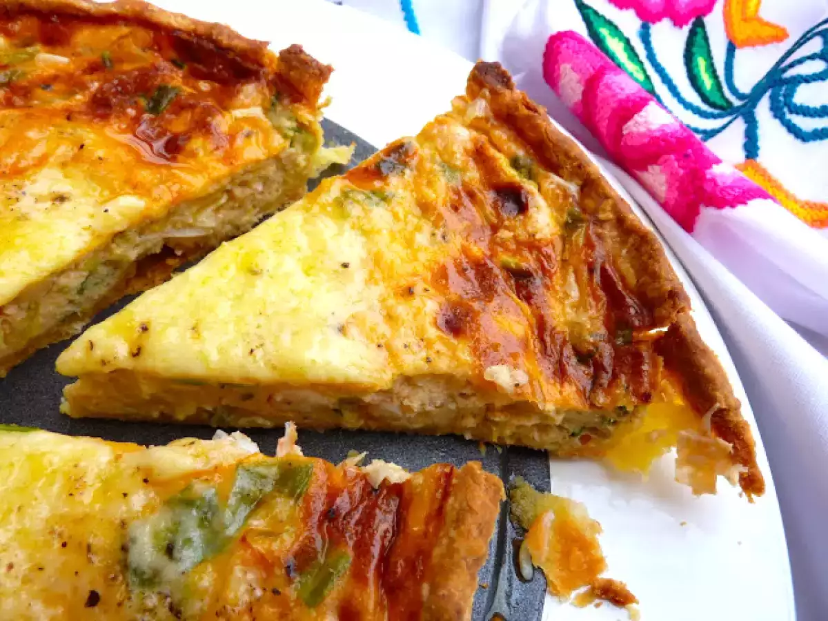 Quiche de gambas y leche de coco - foto 5