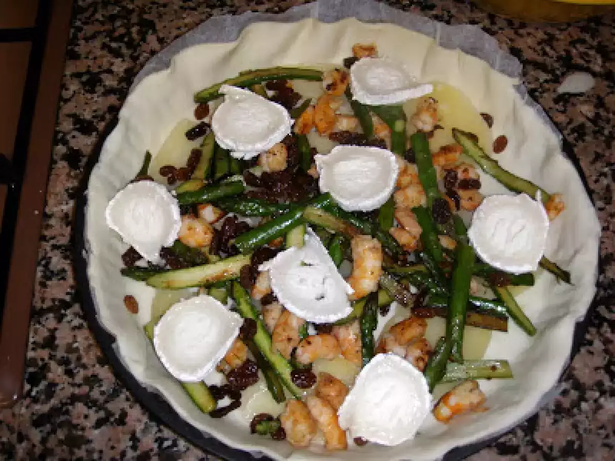 QUICHE DE GAMBAS Y PATATA. - foto 6