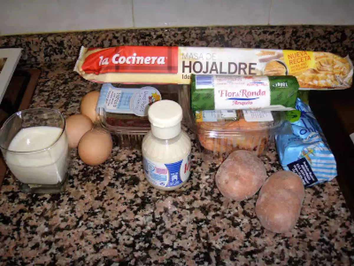 QUICHE DE GAMBAS Y PATATA. - foto 12