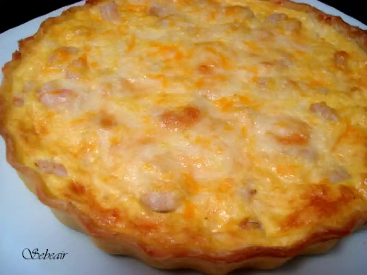 QUICHE DE GAMBAS Y PATE DE PERCEBES (Horno)
