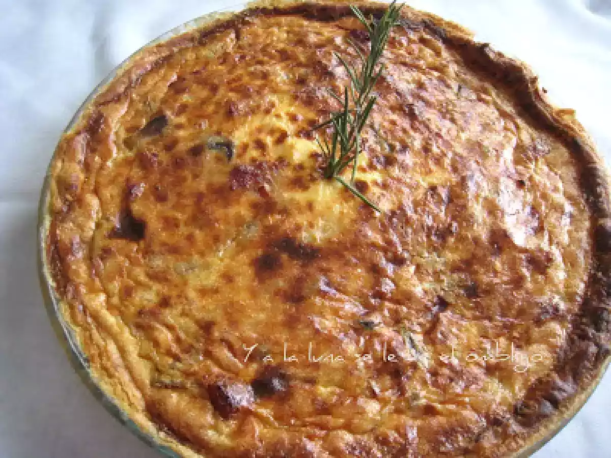 Quiche de Longaniza