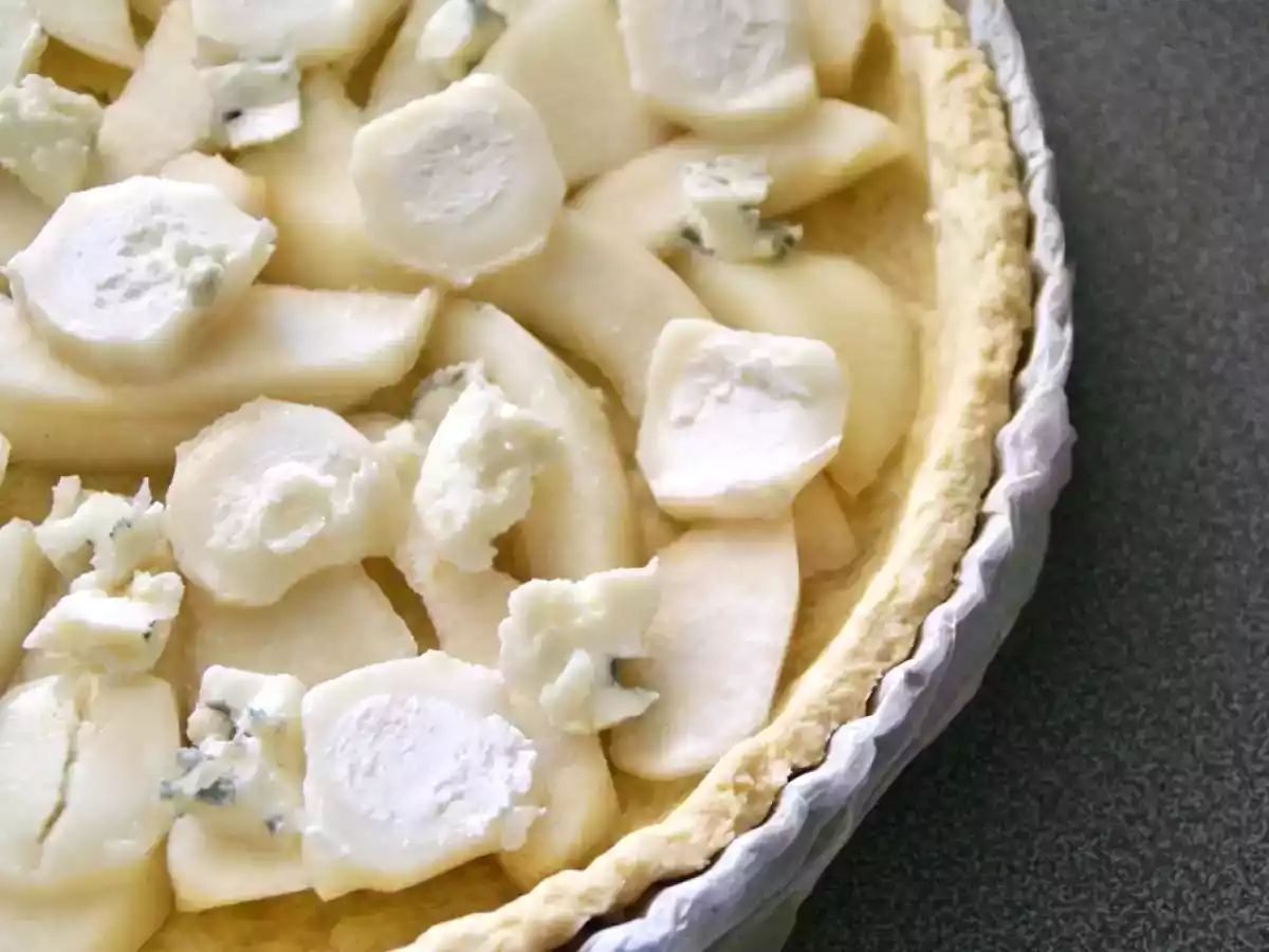 Quiche de pera y queso de cabra - foto 2