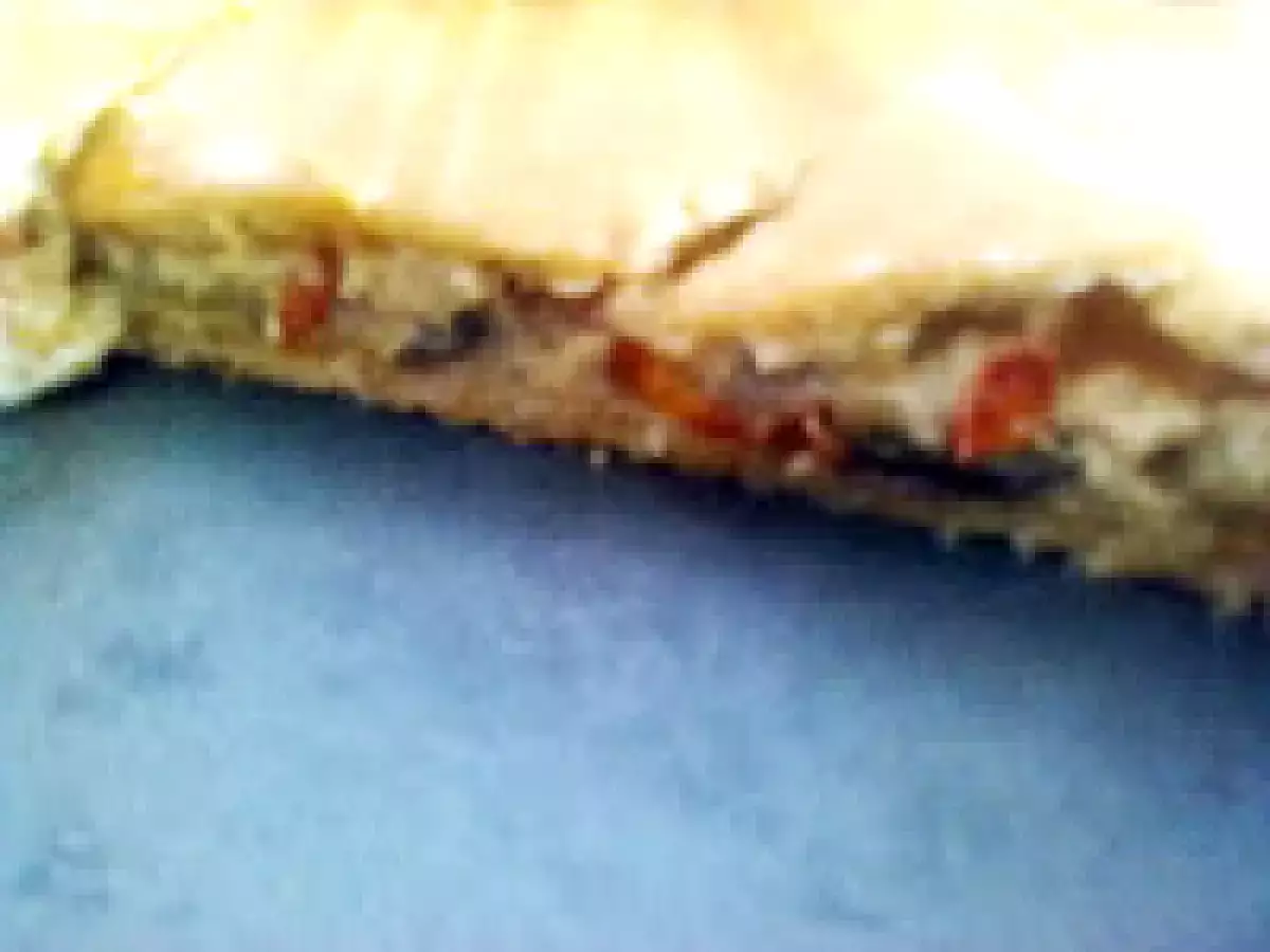 Quiche de pimientos - foto 3