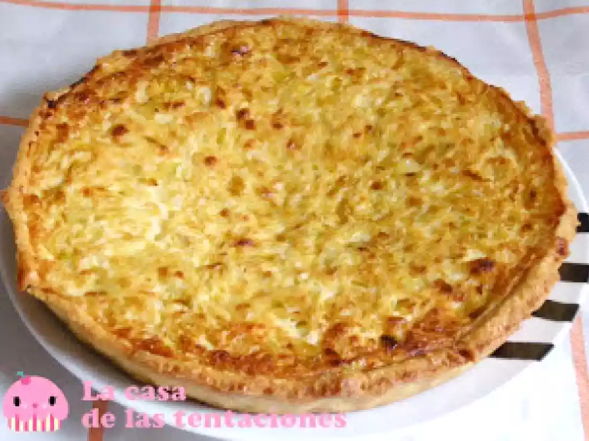 Quiché de puerro y queso de cabra - foto 2