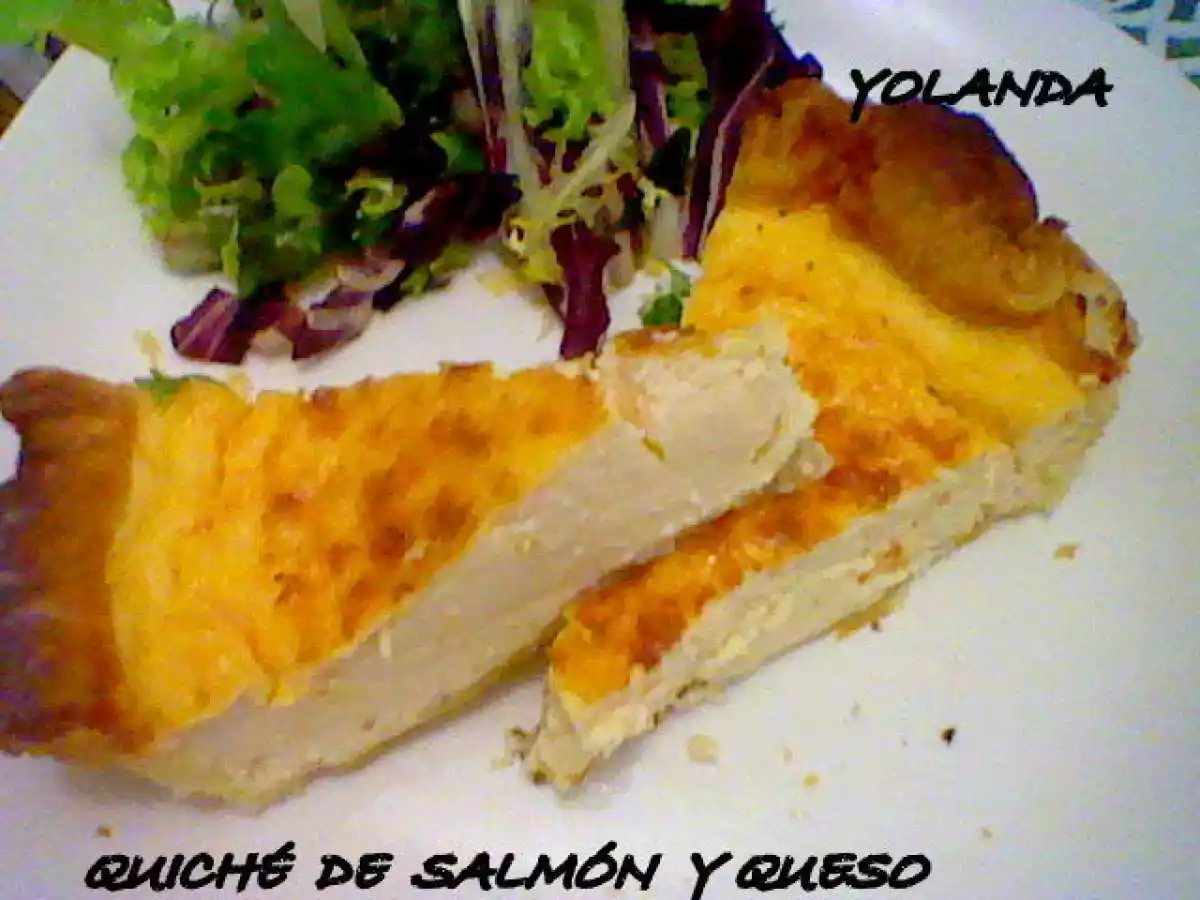 QUICHÉ DE SALMÓN Y QUESO - foto 2
