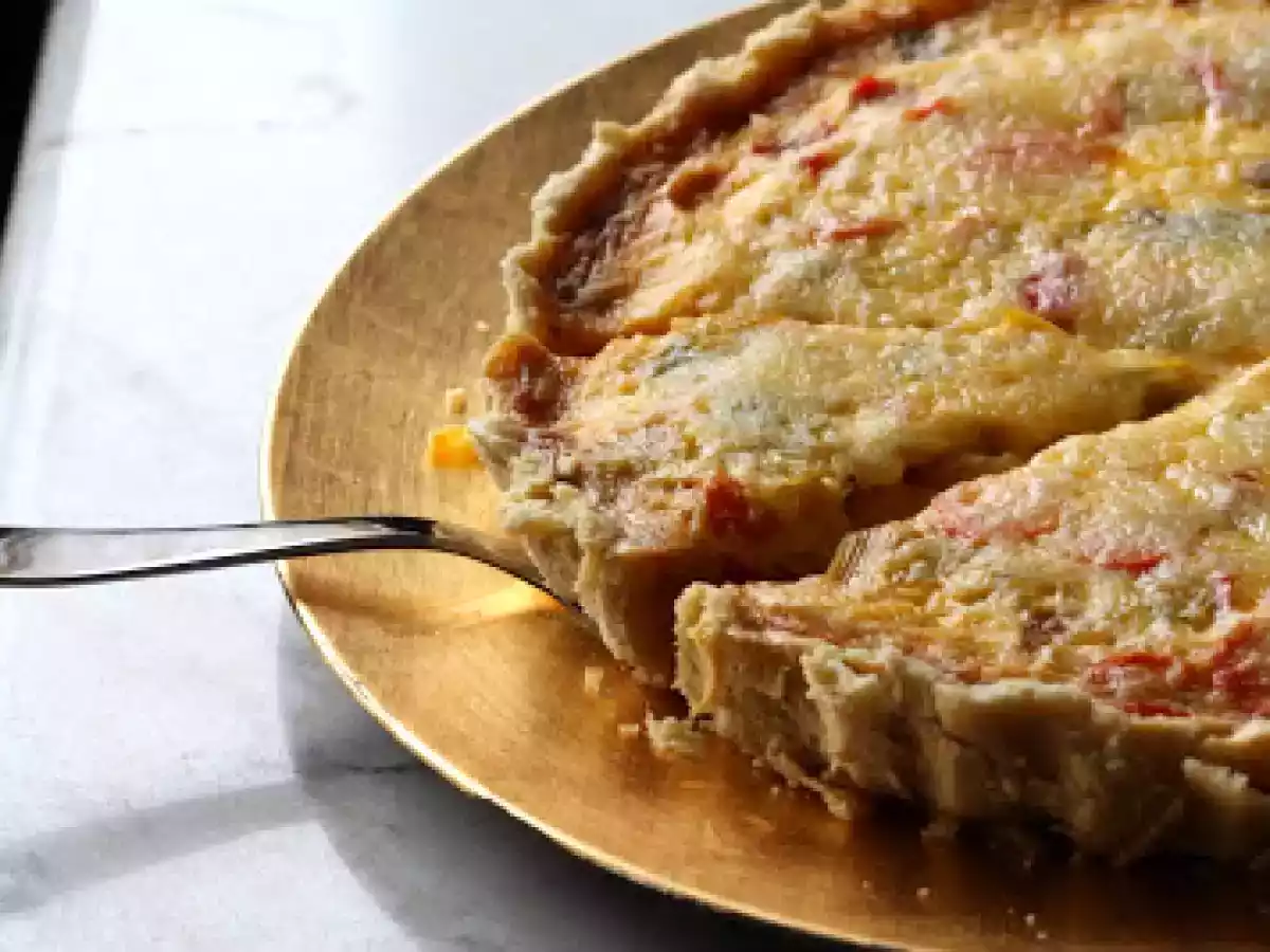 Quiche de verduras al microondas - foto 2