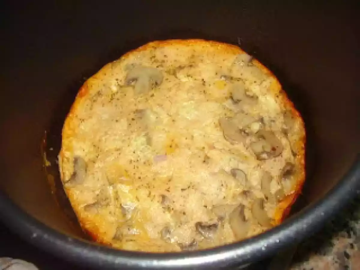 QUICHE DIETÉTICA SIN CORTEZA EN OLLA FUSSIONCOOK - foto 4