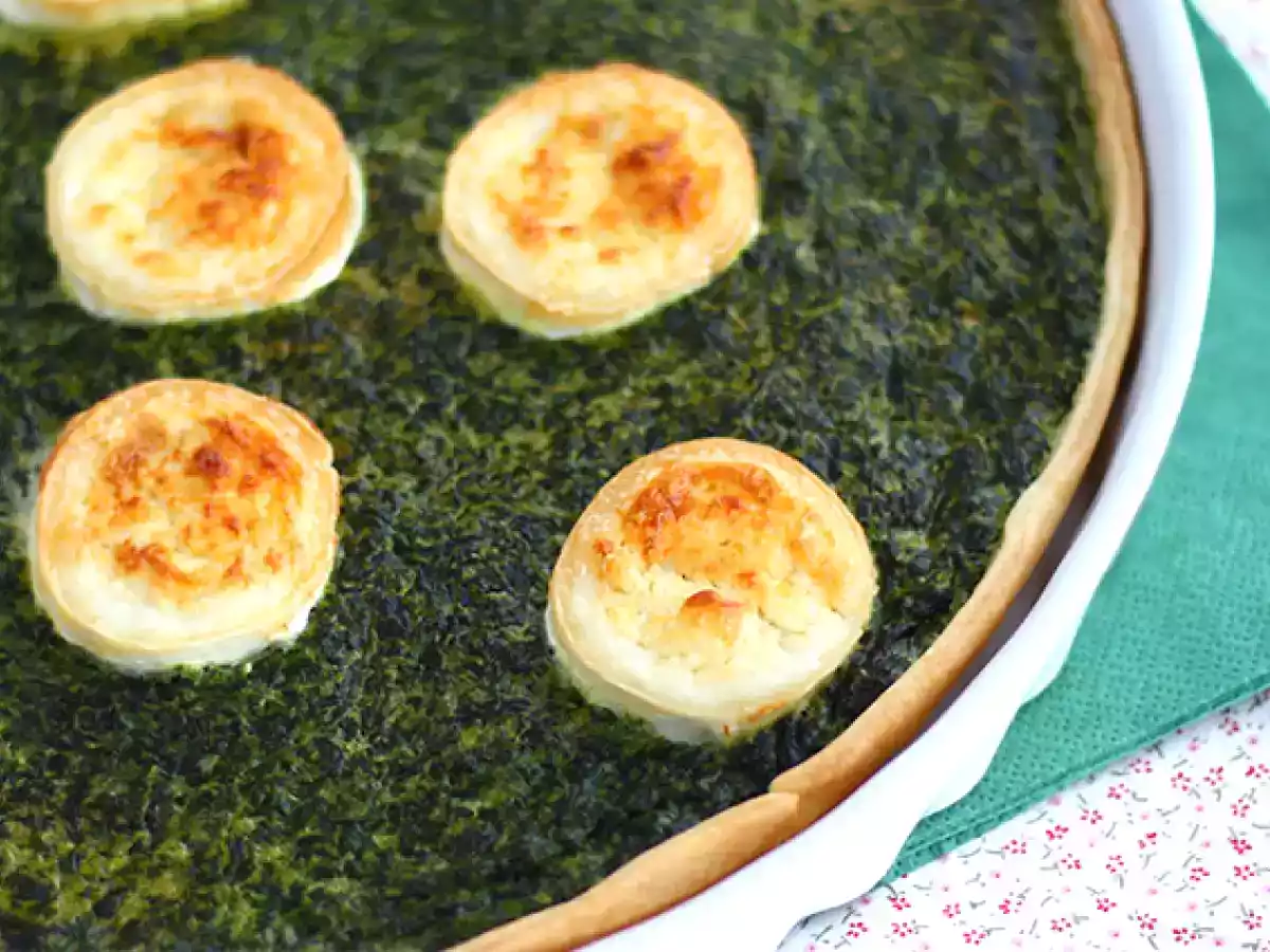 Quiche espinacas y queso de cabra - foto 3