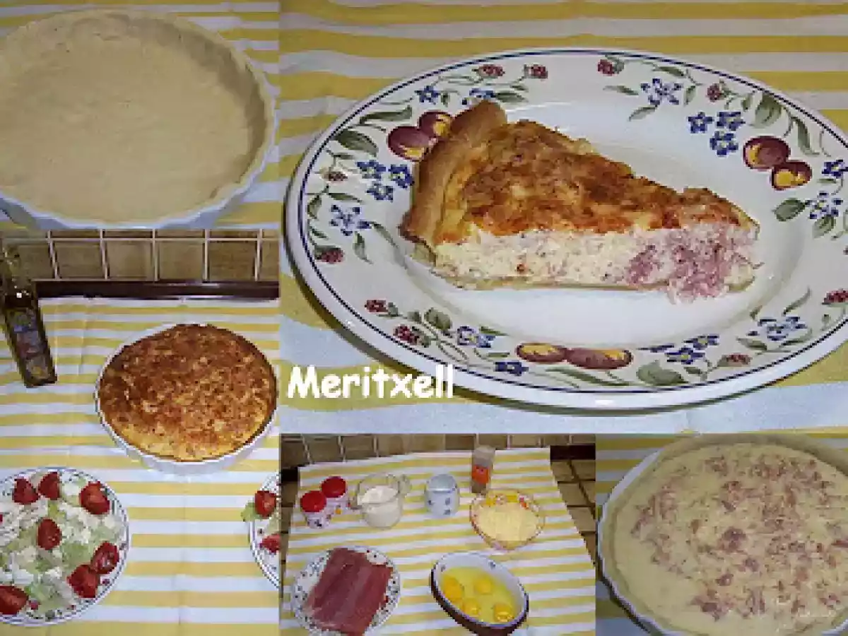Quiche Lorraine con Thermomix