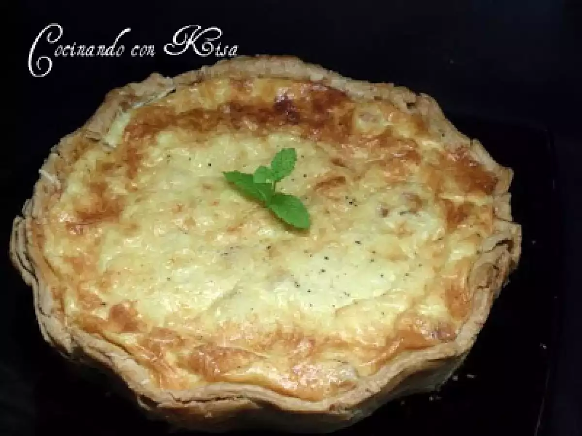 Quiche Lorraine (kitchenAid y horno tradicional)