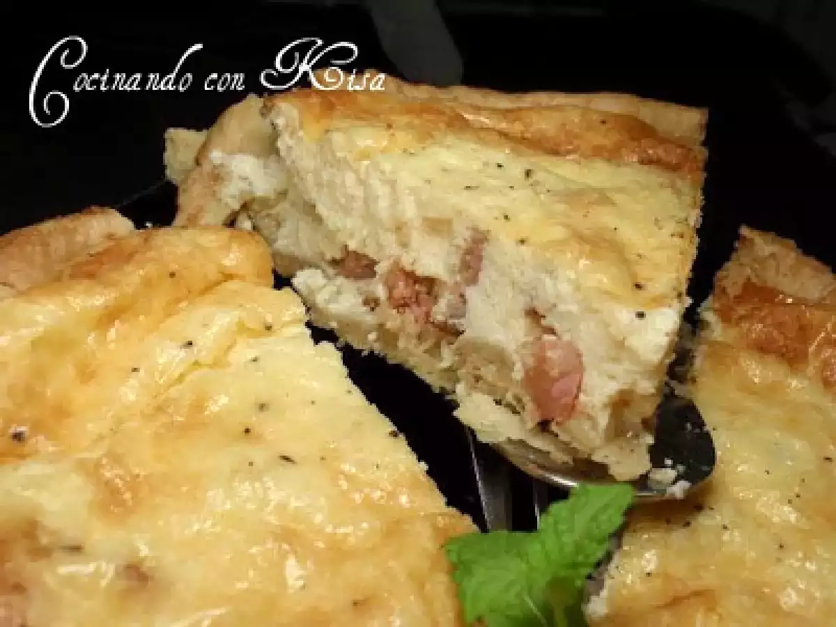 Quiche Lorraine (kitchenAid y horno tradicional) - foto 3