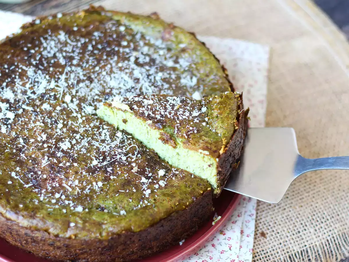 Quiche sin masa de espinacas y gouda - foto 4