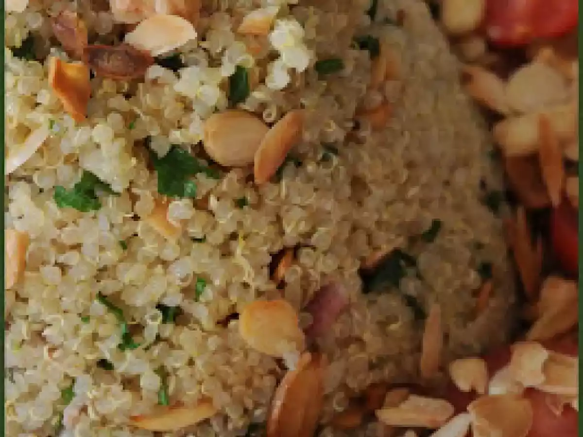 Quínoa con Tocino y Almendras - foto 2