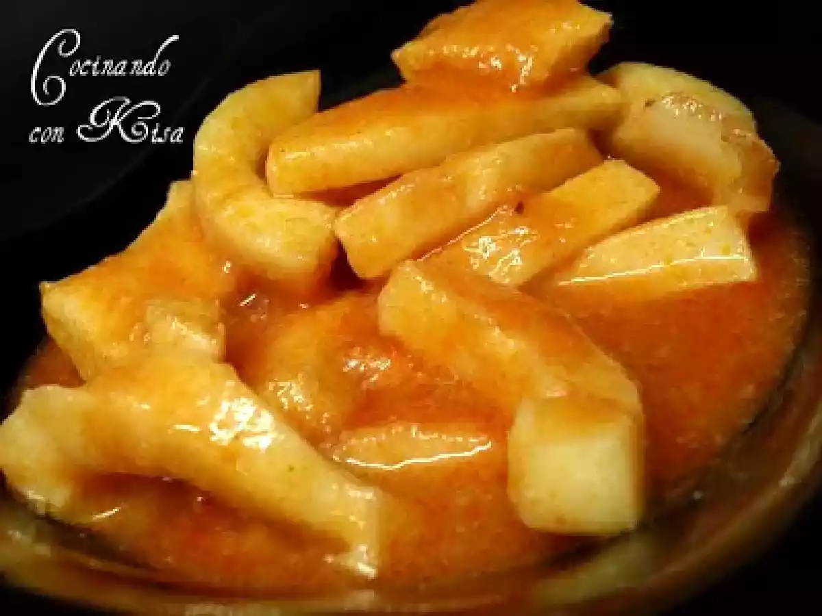 Rabas o pota en salsa americana (thermomix)