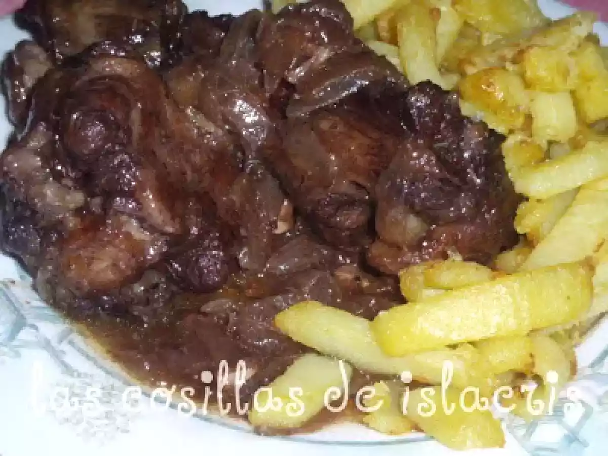 Rabo de ternera al vino en FUSSIONCOOK