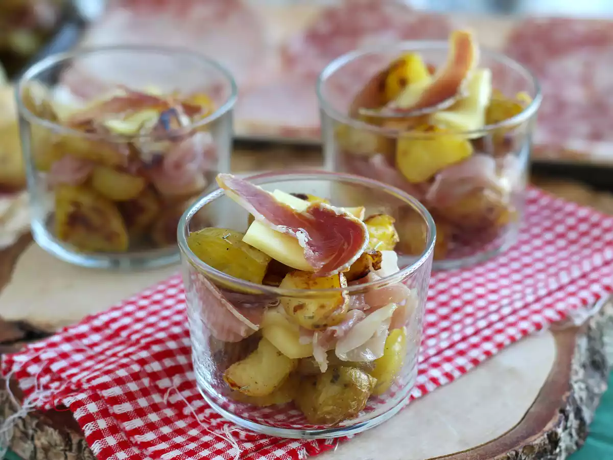 Raclette en vasito (sin máquina): El aperitivo perfecto para los días de frío - foto 3