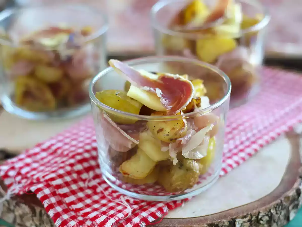 Raclette en vasito (sin máquina): El aperitivo perfecto para los días de frío - foto 5