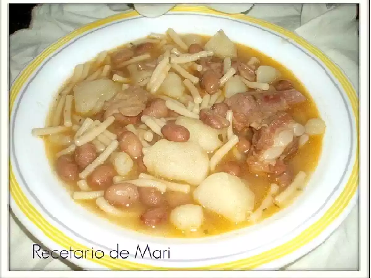 Rancho canario (paso a paso)