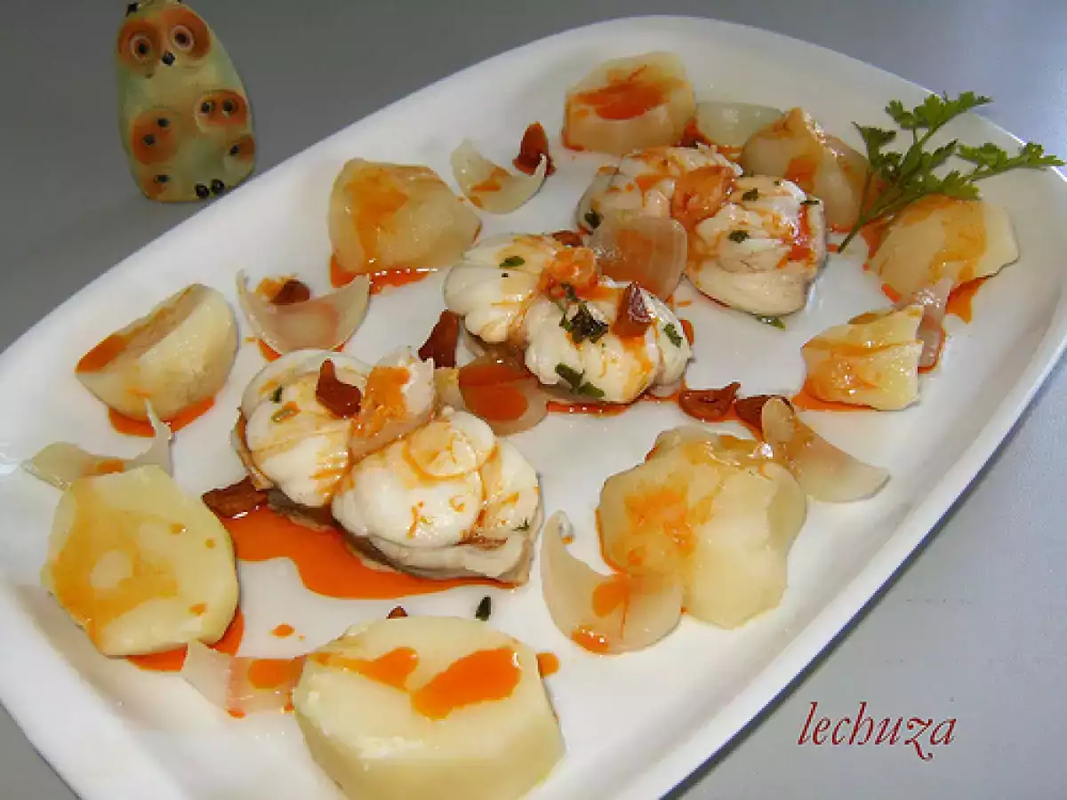 Rape a la gallega con ajada