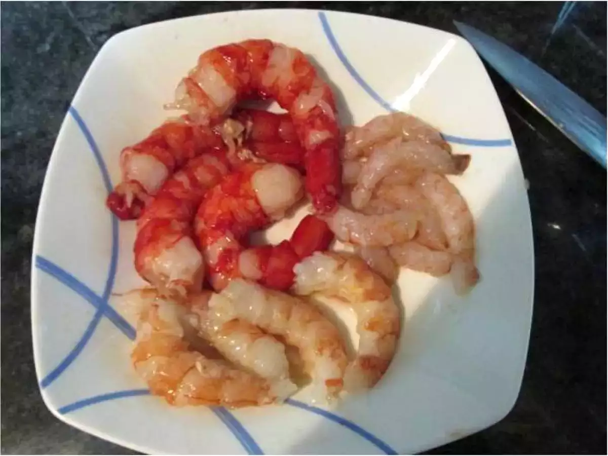 Rape con carabineros y langostinos a la americana - foto 6