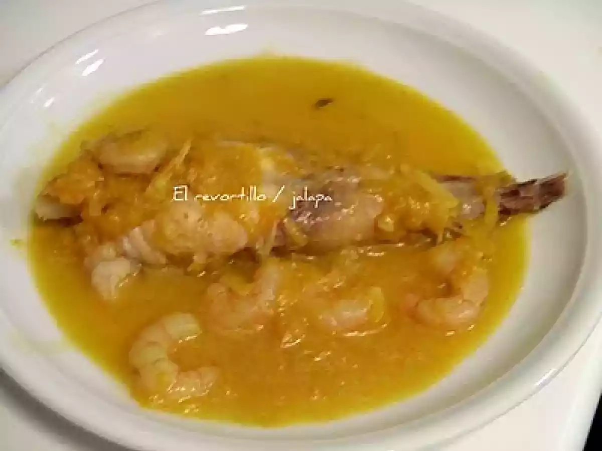 RAPE CON GAMBAS AL VAPOR