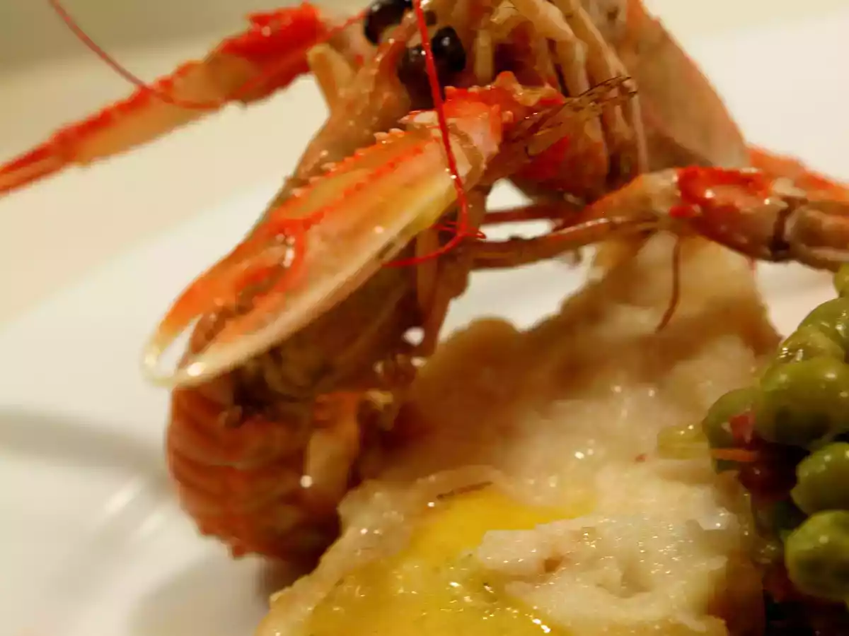 Rape con guisante a la menta - foto 3