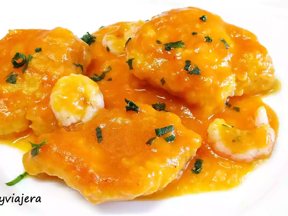 Rape en salsa americana - foto 2