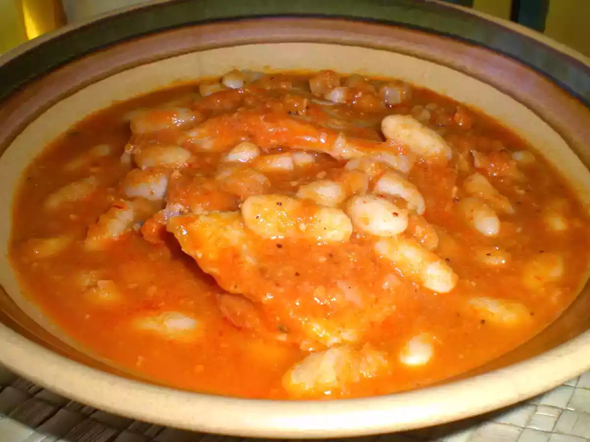 Raya con judias blancas - foto 2