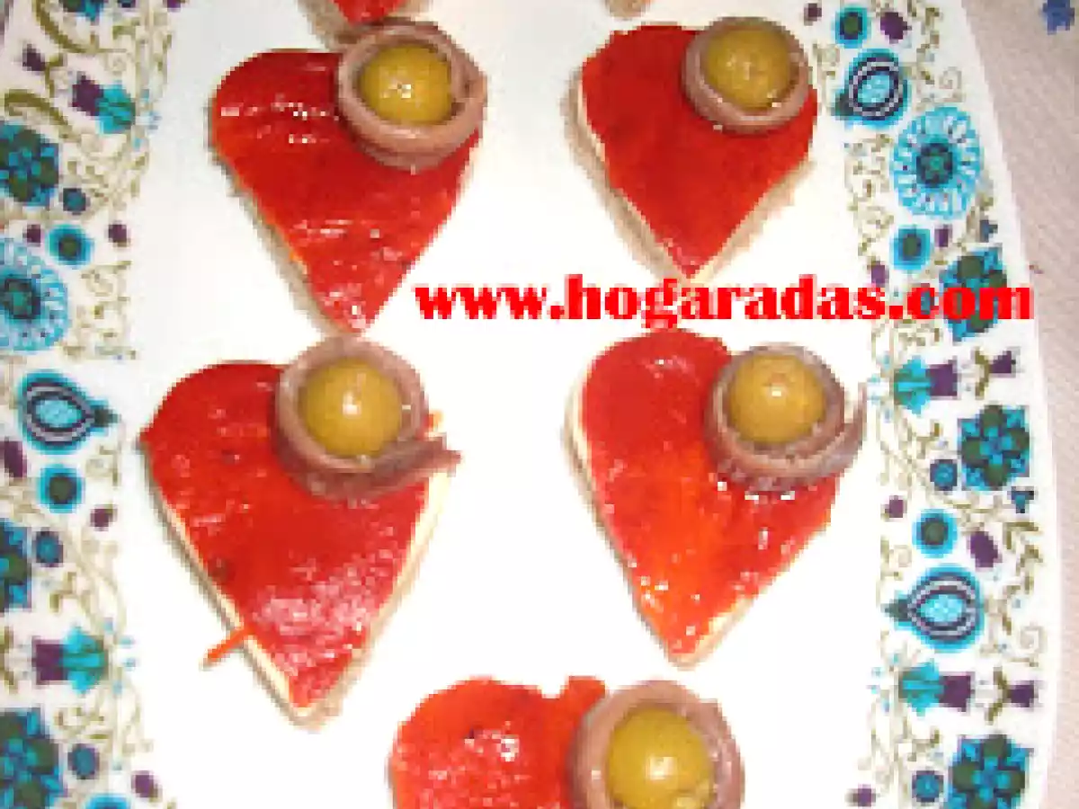 ReceHogaradas - Corazones de San Valentín